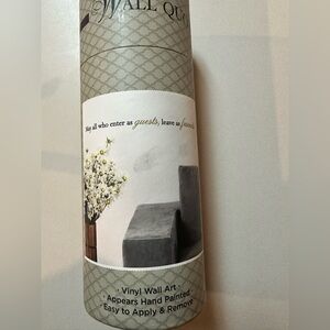 Dcwv Decor Vinyl Walk Art “May All Who Enter As Guests Leave As Friends”